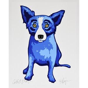 George Rodrigue - Purity of Soul: Artist: George Rodrigue Title: Purity of Soul Year: 2005 Dimensions: 15in. by 12in. Edition: From the rare limited edition of 190 Medium: Original silkscreen on