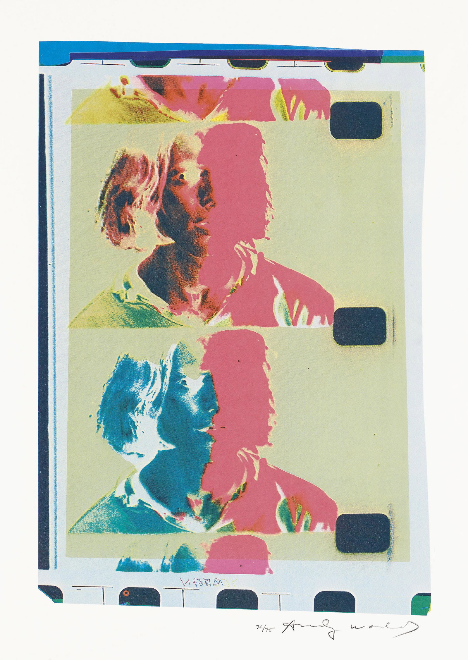 Andy Warhol - Eric Emerson (Chelsea Girls): Artist: Andy Warhol Title: Eric Emerson (Chelsea Girls) Year: 1982 Dimensions: 29 7/8in. by 21 7/8in. Edition: From the rare limited editon of 75 Publisher: Ant