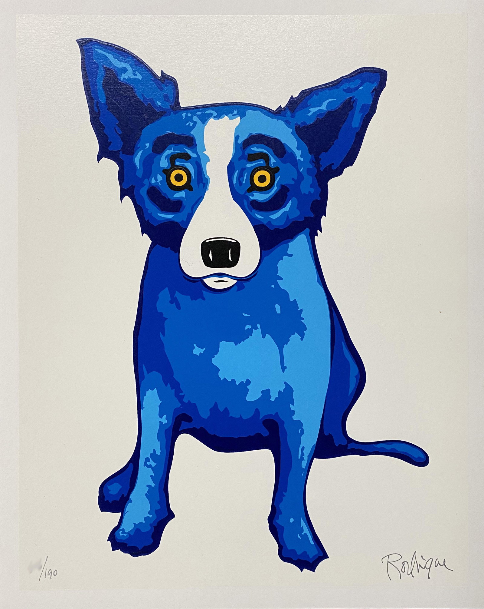 George Rodrigue - Purity of Soul: Artist: George Rodrigue Title: Purity of Soul Year: 2005 Dimensions: 15 in. by 12 in. Edition: From the rare limited edition of 190 Medium: Original