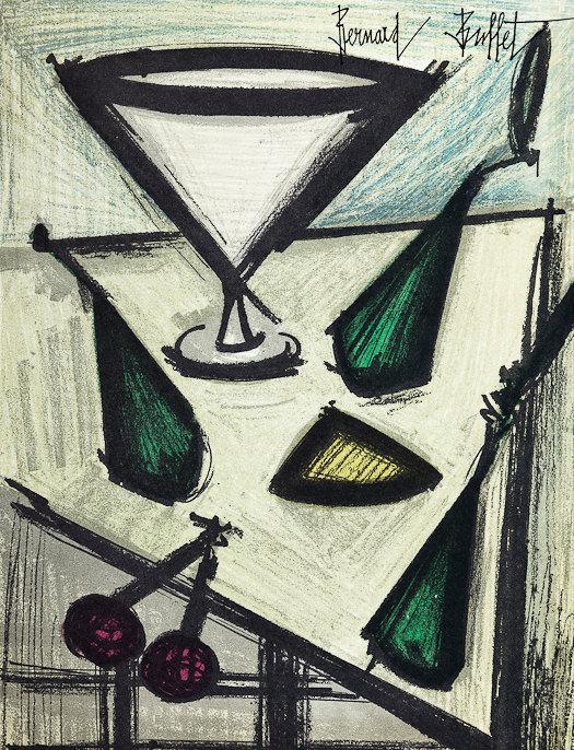 Bernard Buffet - Still Life with Fruit (1 of 2)