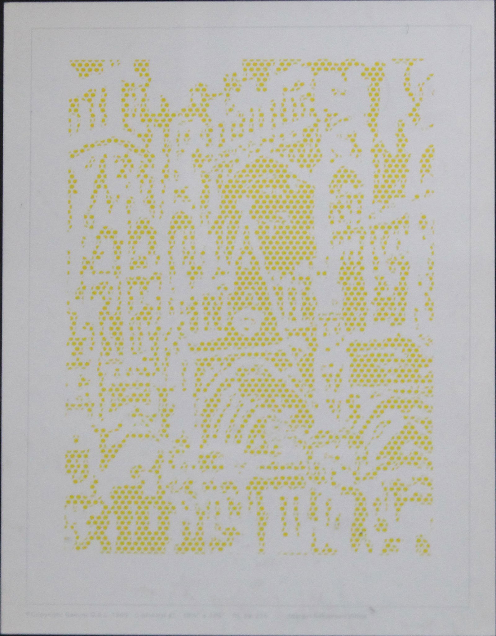 Roy Lichtenstein - Cathedral #1 (1 of 1)