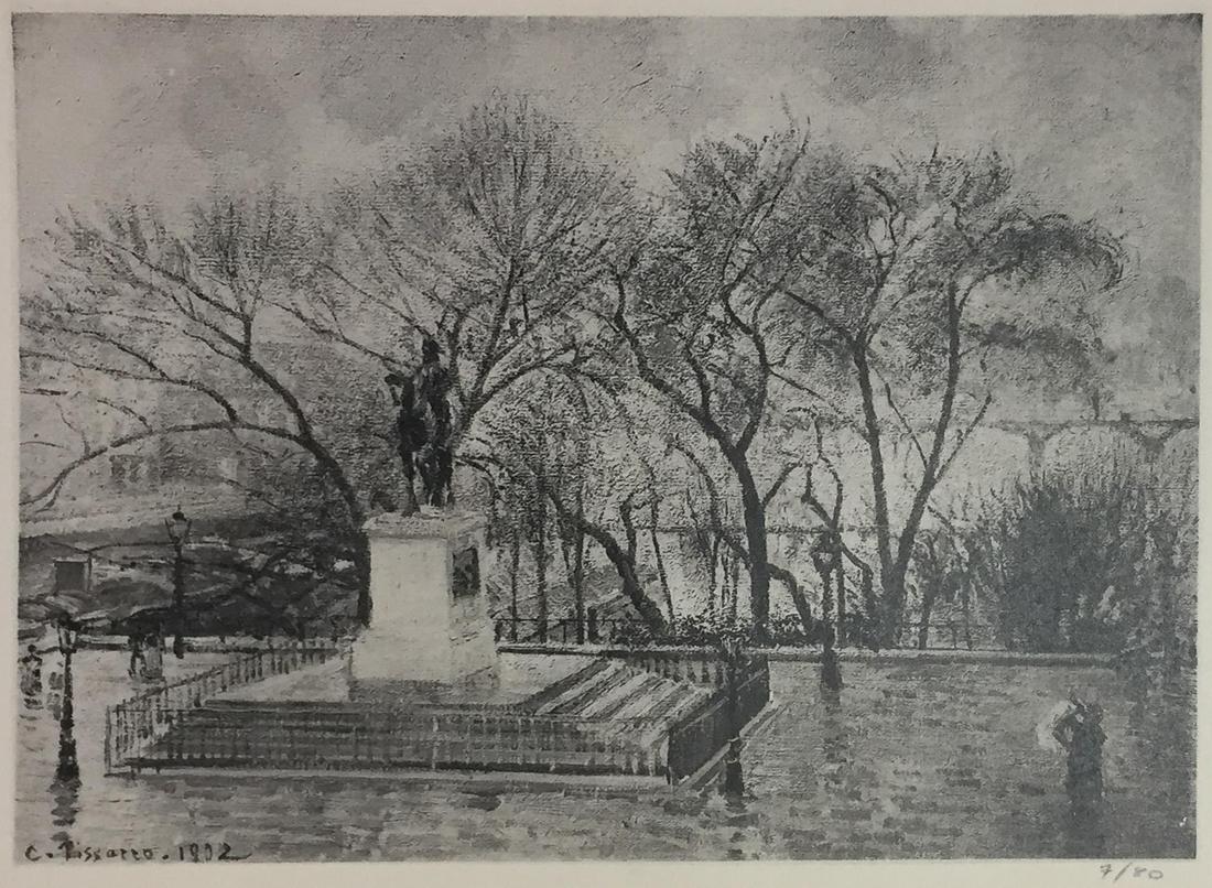 Camille Pissarro (After) - Le Terre Plein du Pont Neuf (1 of 1)