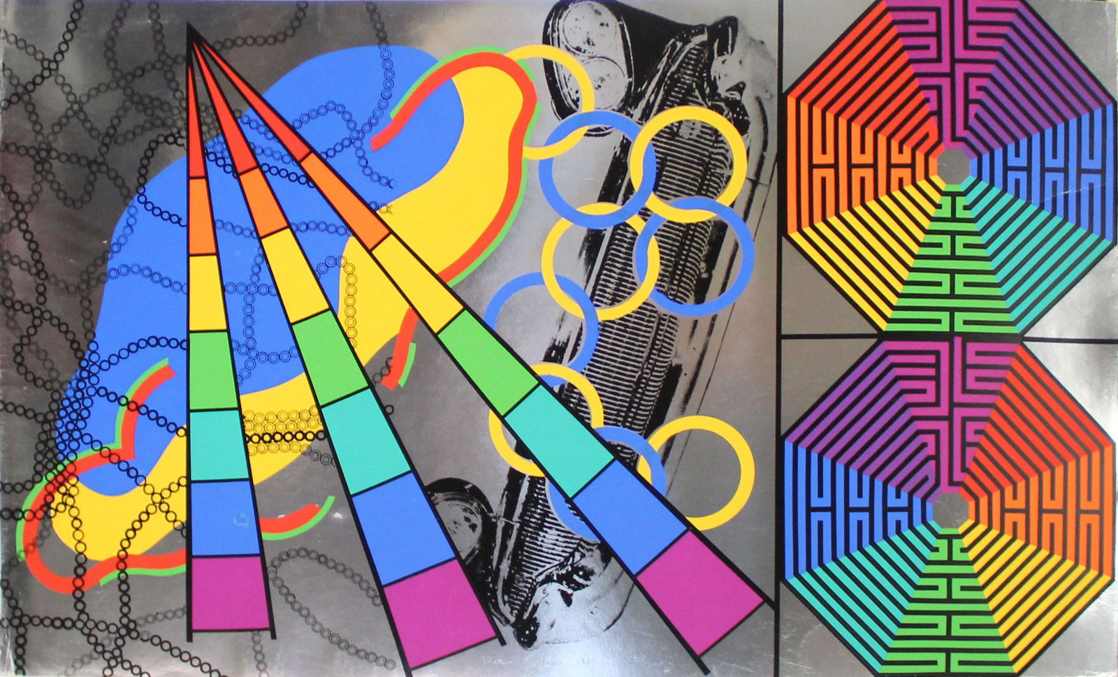 Peter Phillips - Custom Print 3: Artist: Peter Phillips Title: Custom Print 3 Year: 1965 Dimensions: 24in. by 19 1/2in. Edition: From the rare limited edition of 200 Publisher: Original Edition