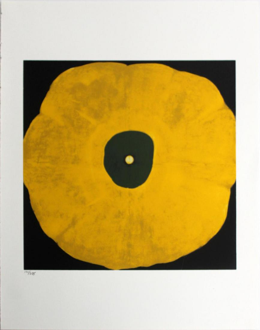 Donald Sultan - Untitled from "Visual Poetics": Artist: Donald Sultan Title: Untitled from "Visual Poetics" Year: 1998 Dimensions: 22in. by 17in. Edition: From the limited edition of 395 Publisher: Marco Fine Arts