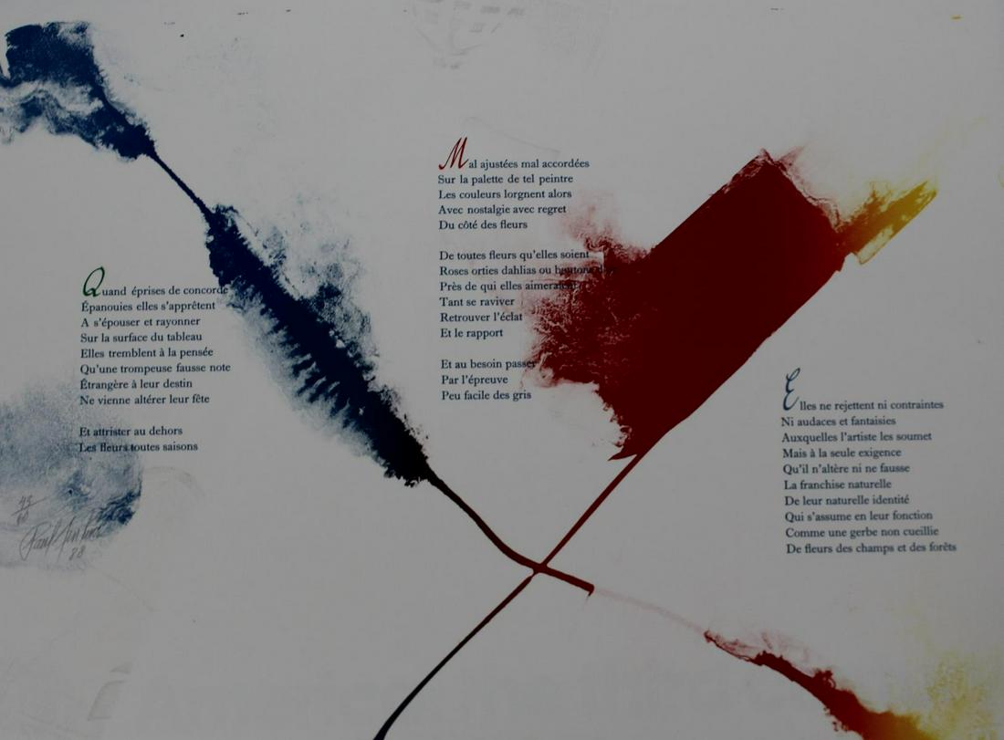 Paul Jenkins - Untitled from "Euphories de la Couleur" (1 of 2)