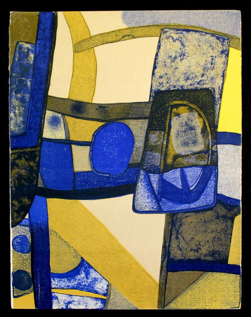 Maurice Esteve - Alalito: Artist: Maurice Esteve Title: Alalito Year: 1972 Dimensions: 12.75in. by 10in. Edition: Number 2 from the rare limited edition of 800 Suite: Souvenirs de Portraits d'Artist