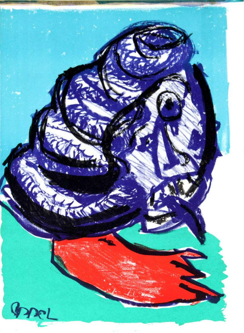 Karel Appel - Untitled from "One Cent Life" (1 of 1)