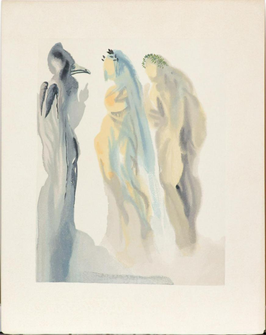 Salvador Dali - The Sphere of Venus: Artist: Salvador Dali Title: The Sphere of Venus Year: 1964 Dimensions: 13in. by 10in. Edition: A unique and original work of art Publisher: Les Heures Claires