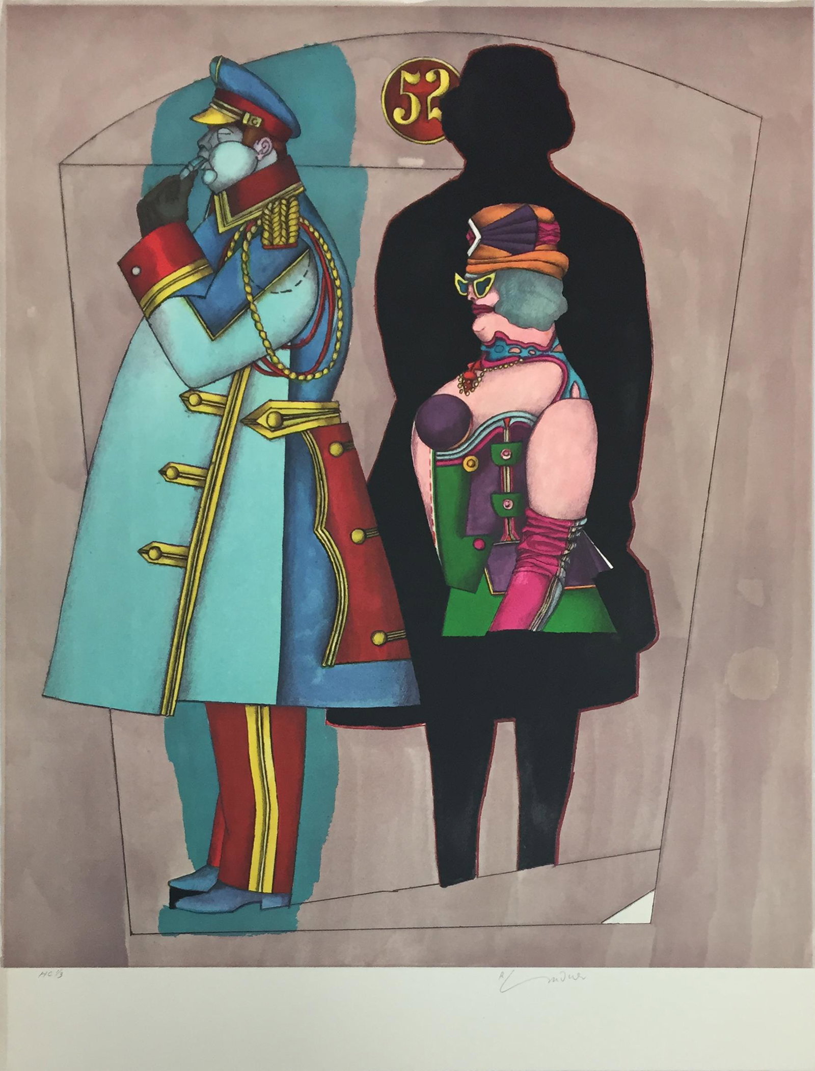 Richard Lindner - Fifth Ave. (1 of 1)