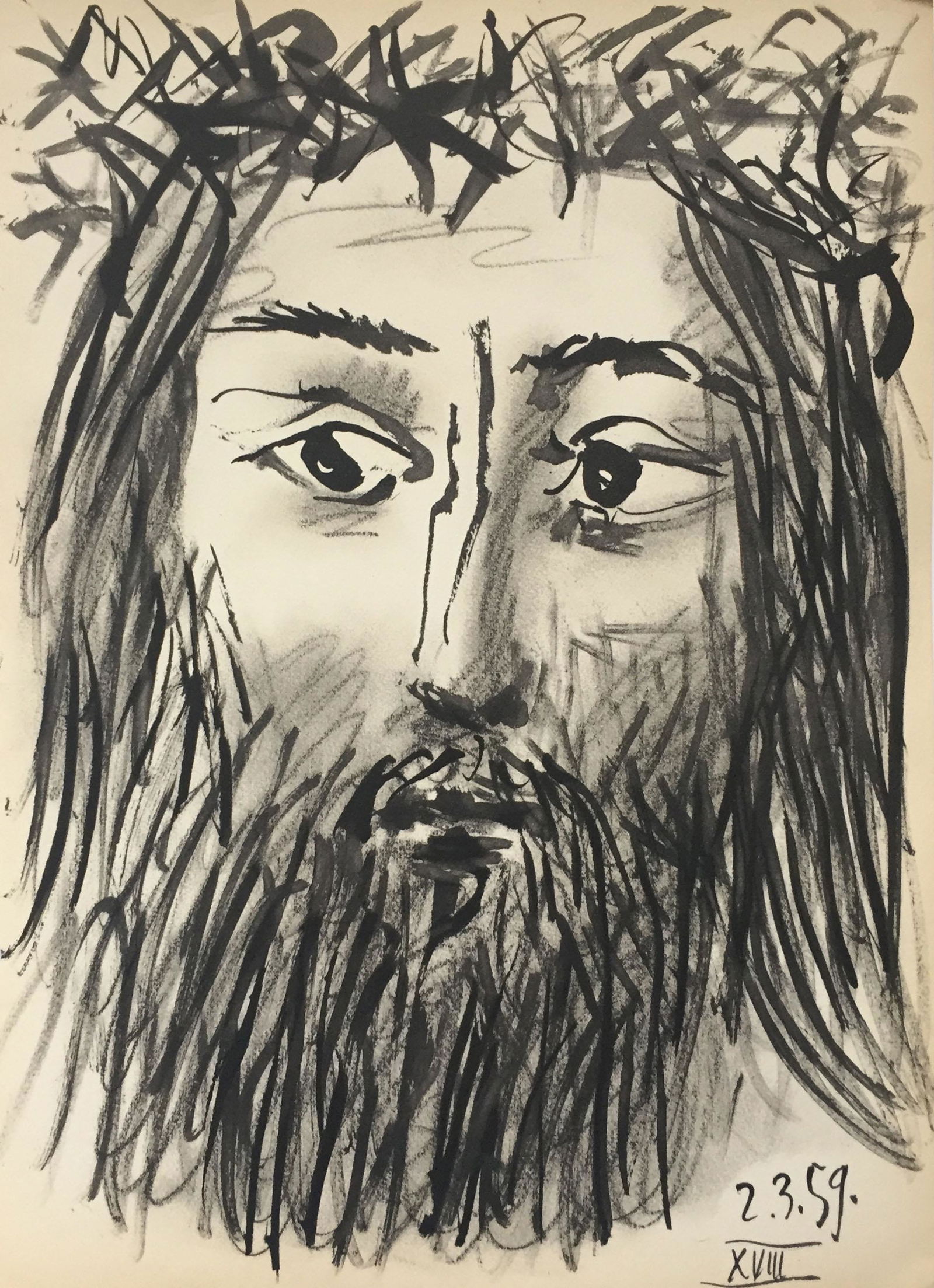 Pablo Picasso - Untitled (2.3.59) (1 of 1)