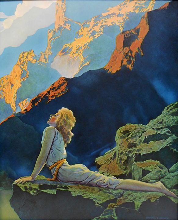 Maxfield Parrish  - Wild Geese (1 of 1)