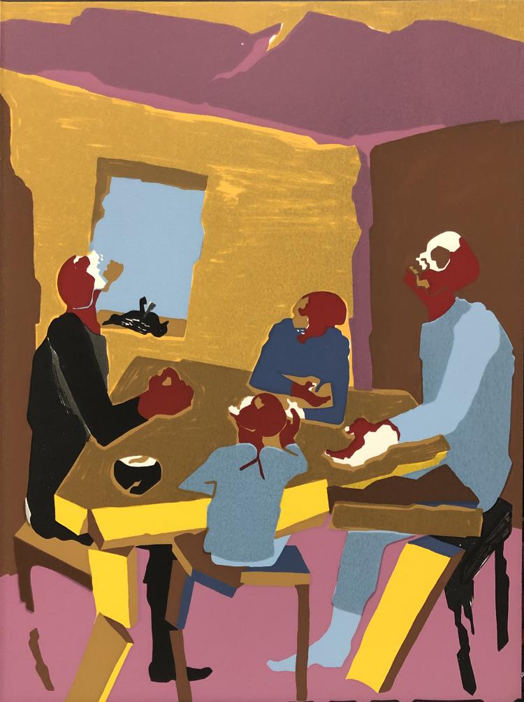 Jacob Lawrence  - Hiroshima I (1 of 1)