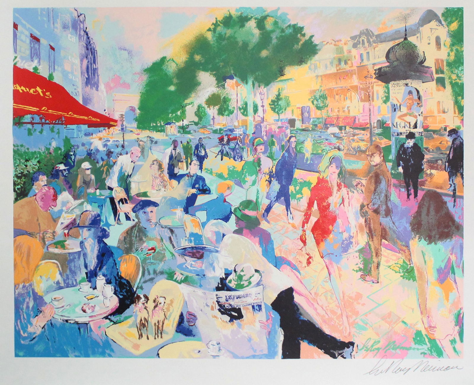 LeRoy Neiman - Cafe Fouquet's (1 of 1)