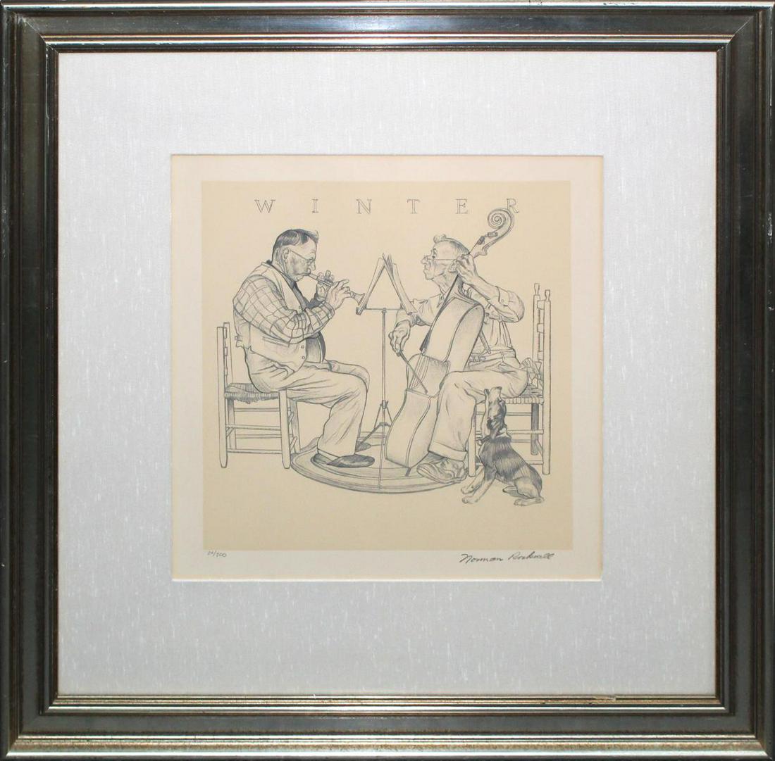 Norman Rockwell - Winter (1 of 3)
