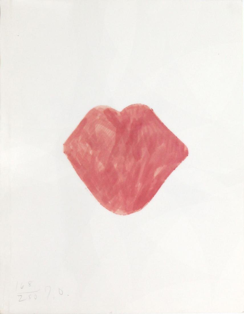 Jim Dine - Untitled Lips (1 of 1)