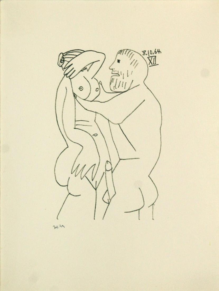 Pablo Picasso (After) - Untitled (8.10.64 XII) (1 of 1)