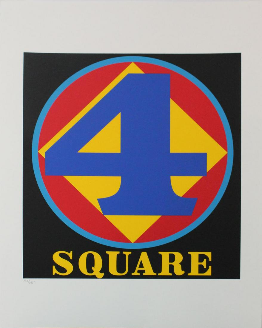 Robert Indiana - Four Square (1 of 1)