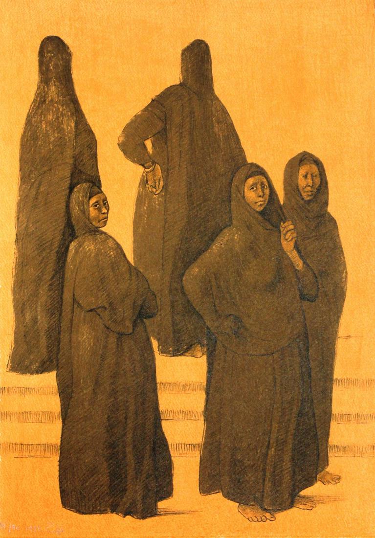 Francisco Zuniga - "Impressions of Egypt II" (1 of 2)