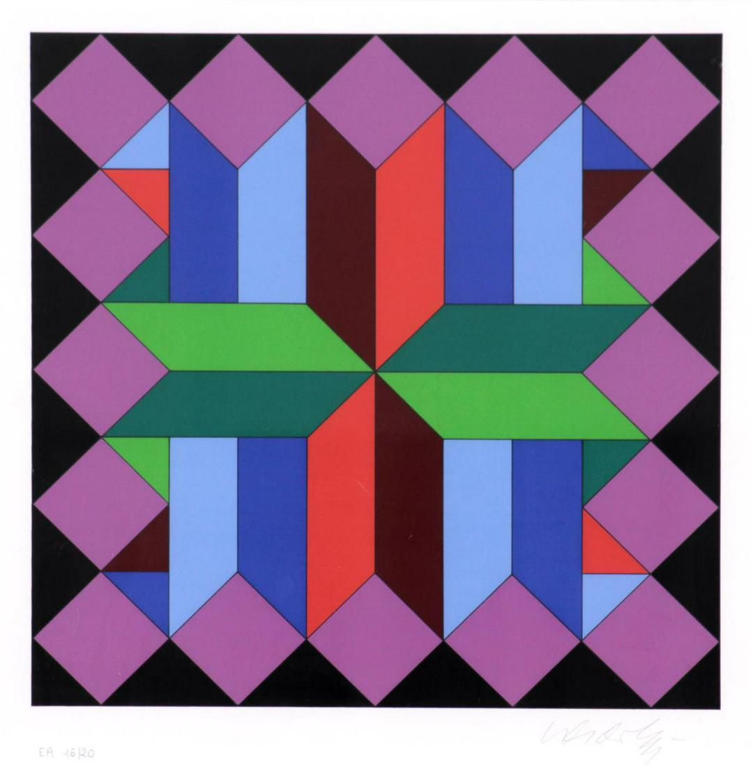 Victor Vasarely - Untitled (1 of 3)