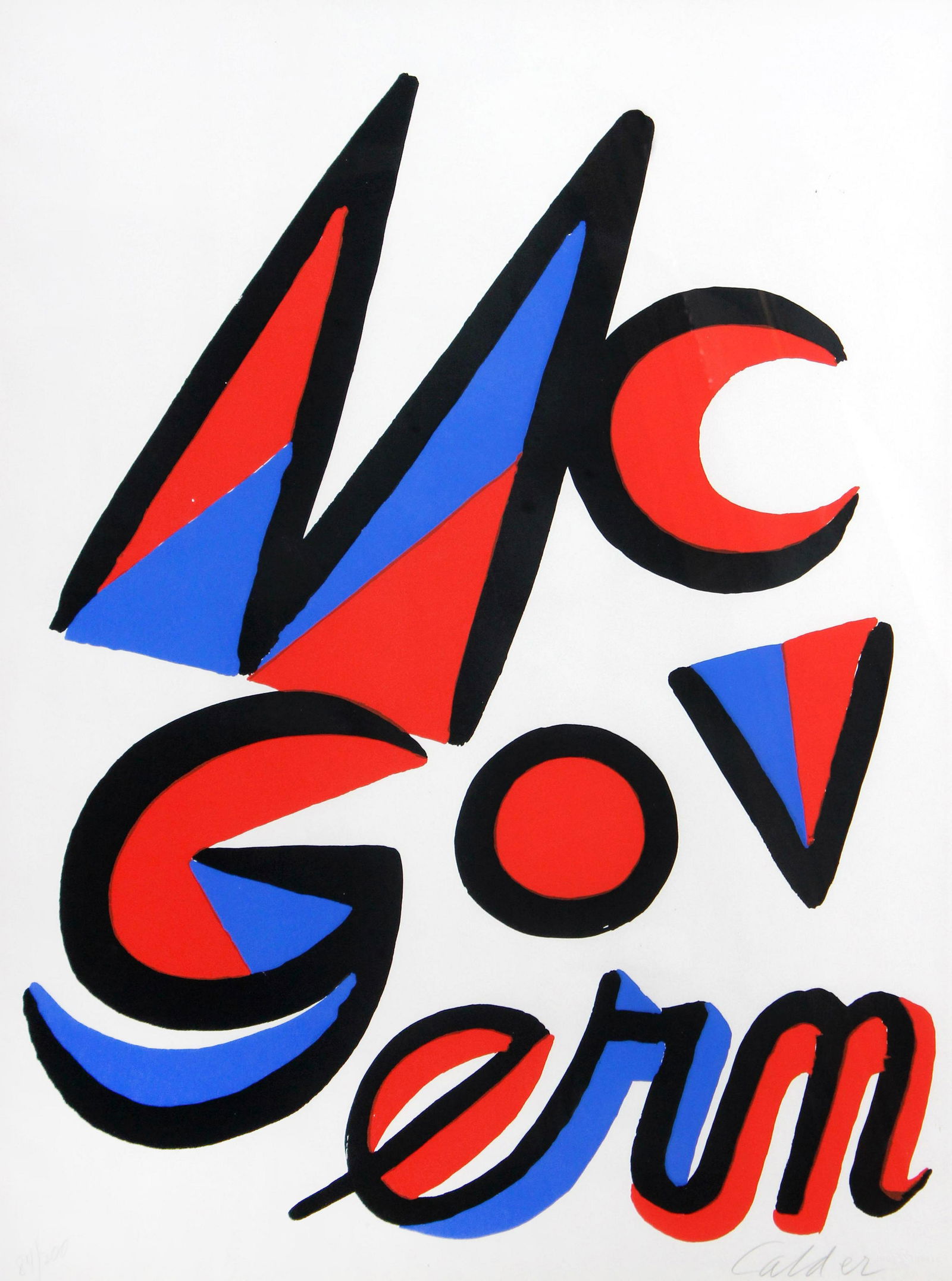 Alexander Calder - McGovern for Government (1 of 1)