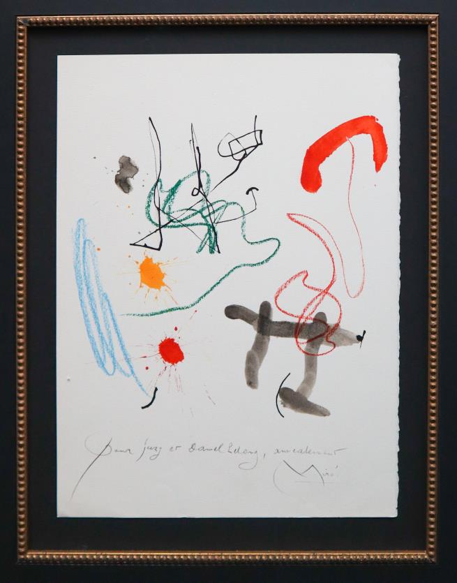 Joan Miro - Untitled IV from Quelques Fleurs... (1 of 2)