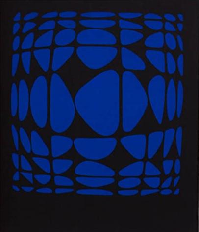 Victor Vasarely - Octal No. 1: Artist: Victor Vasarely Title: Octal No. 1 Year: 1972 Dimensions: 19in. by 15 3/4in. Edition: From the Rare Limited Edition of 850 Publisher: Bruckmann Publishe