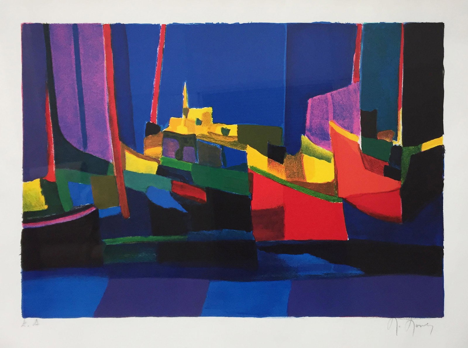 Marcel Mouly - Port de Peche IV (1 of 1)