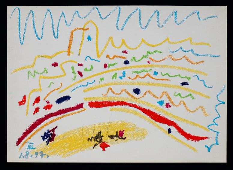 Pablo Picasso - Untitled (1.8.57 III) (1 of 3)