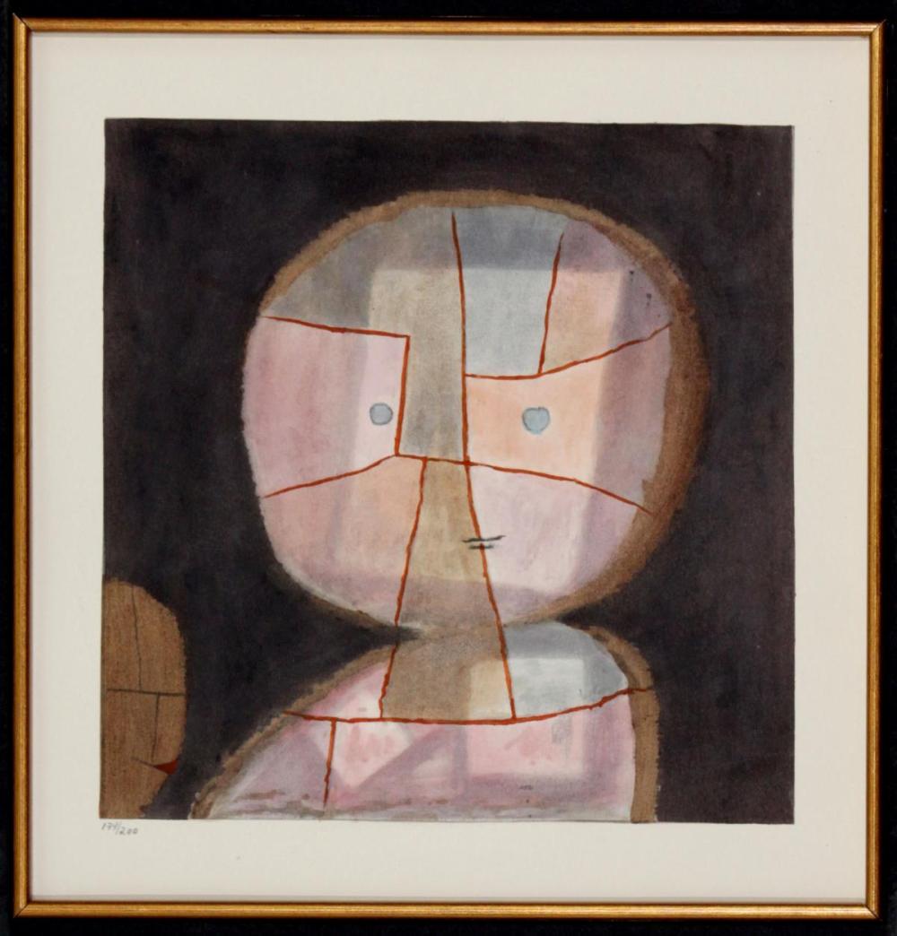 Paul Klee (after) - Schwebendes (Vor Dem Anstieg): Artist: Paul Klee (after) Title: Schwebendes (Vor Dem Anstieg) Year: 1958 Dimensions: 13.25in. by 9.75in. Edition: From the rare limited edition of 200 Publisher:</
