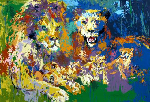 Leroy Neiman - Lions Pride (1 of 2)