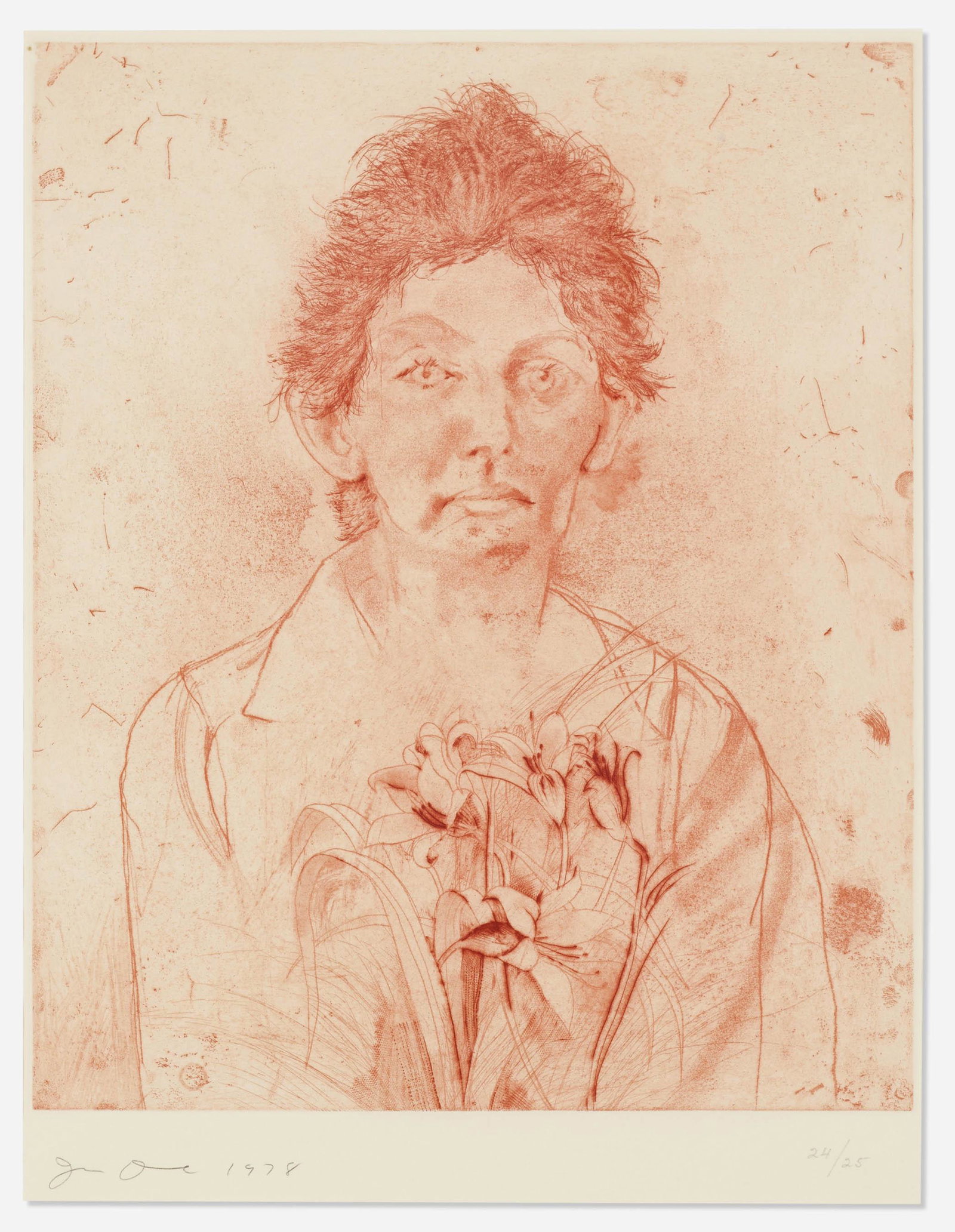 Jim Dine - Nancy Outside in July V (1 of 1)