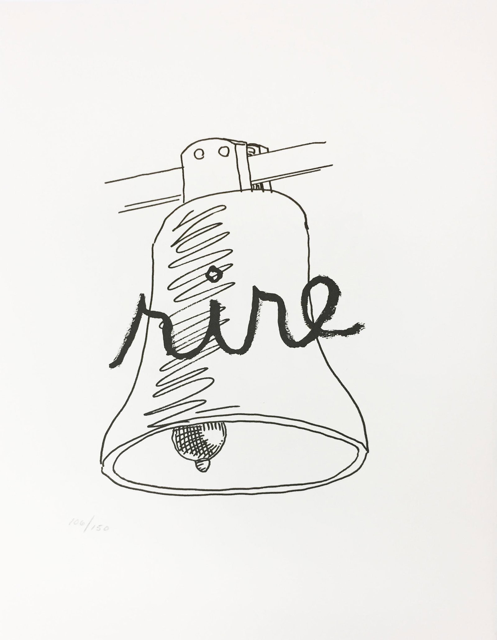 Man Ray - Rire: Artist: Man Ray Title: Rire Year: 1948 Dimensions: 15in. by 11.25in. Edition: From the limited edition of 150 Publisher: Editions Pierre Belfond Paris <
