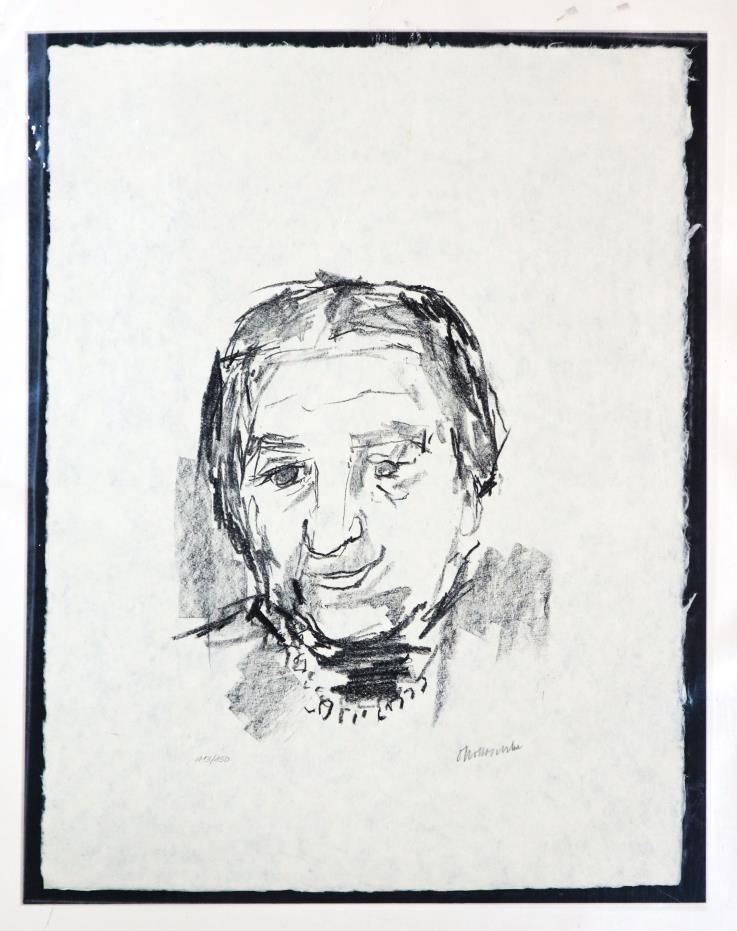 Oscar Kokoschka - Golda Meir. (Prime Minister). (1 of 3)