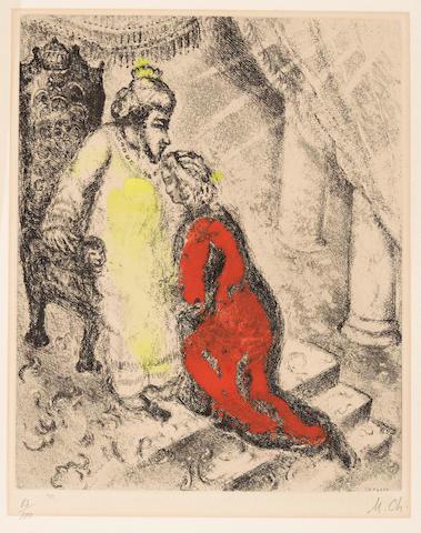 Marc Chagall - David et Absalon De le Bible (1 of 1)