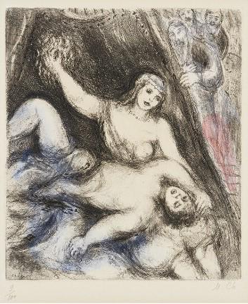 Marc Chagall - Samson and Delilah (1 of 1)