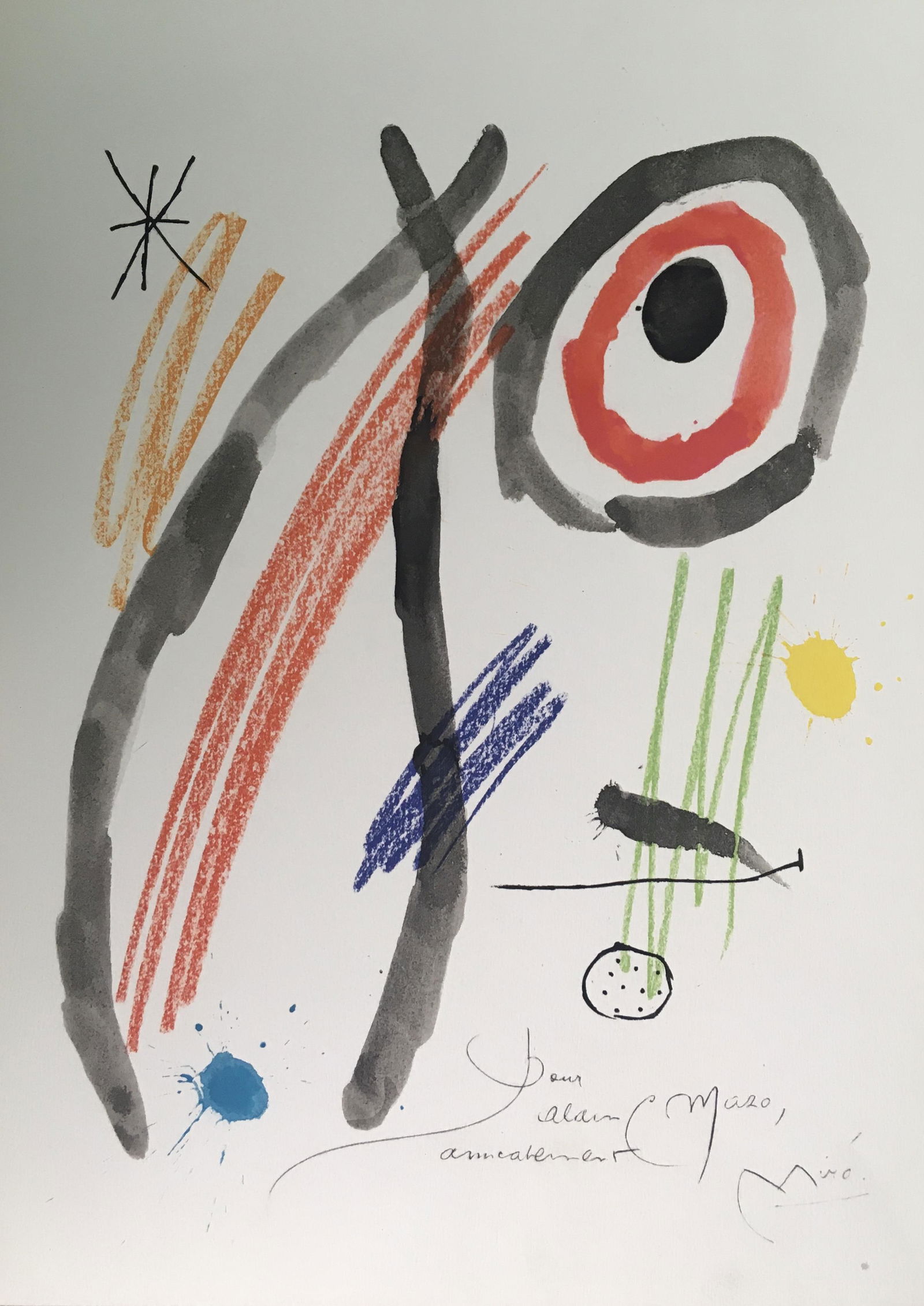 Joan Miro - Untitled IX from Quelques Fleurs... (1 of 1)