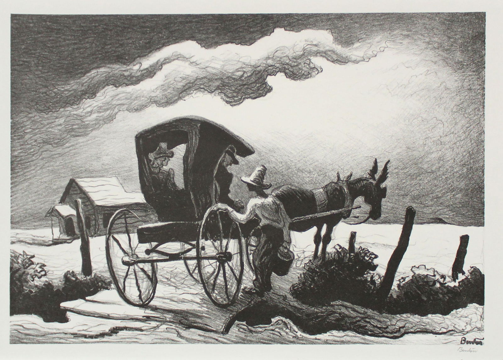 Thomas Hart Benton - Gateside Conversation (1 of 1)