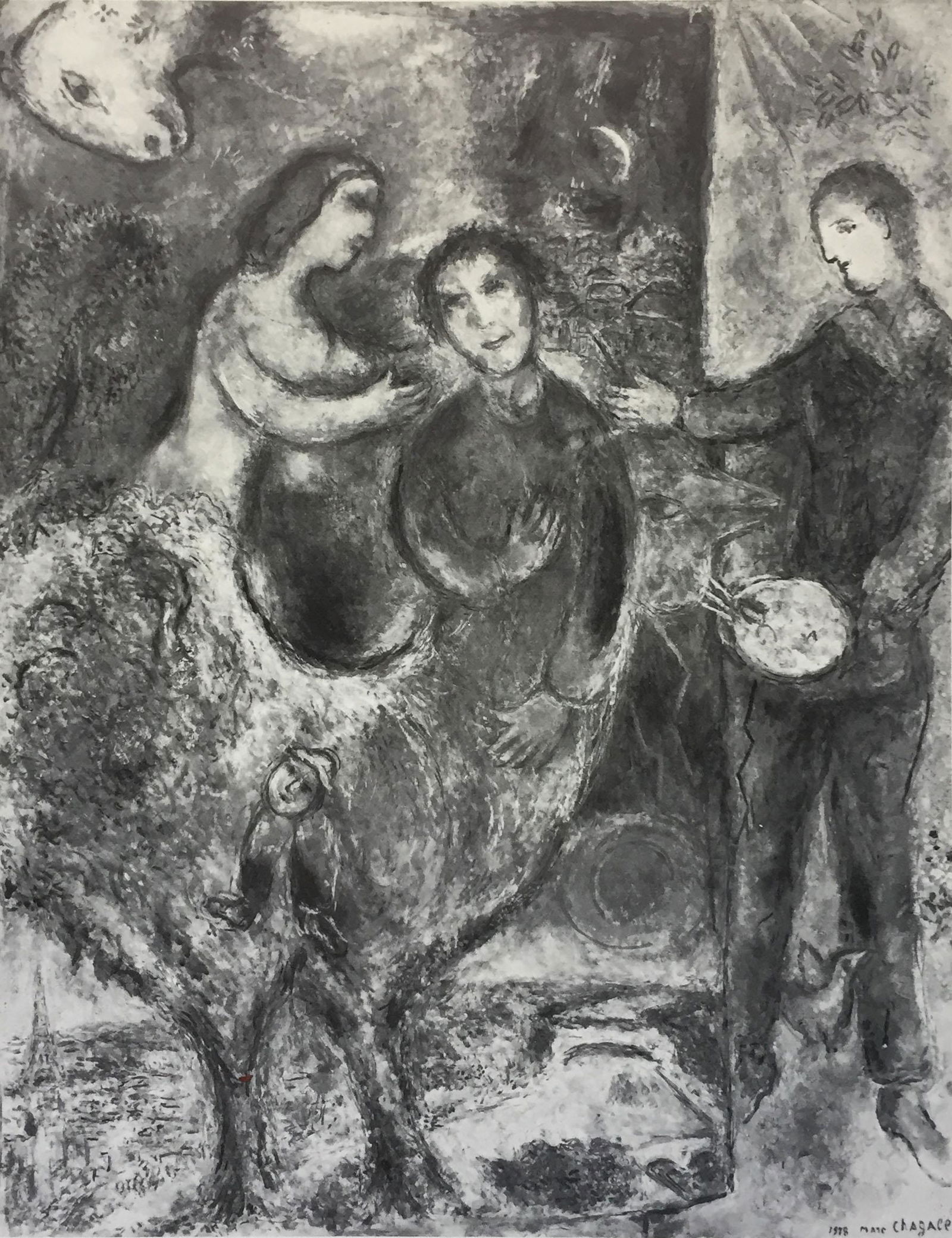 Marc Chagall - La Muse (1 of 1)