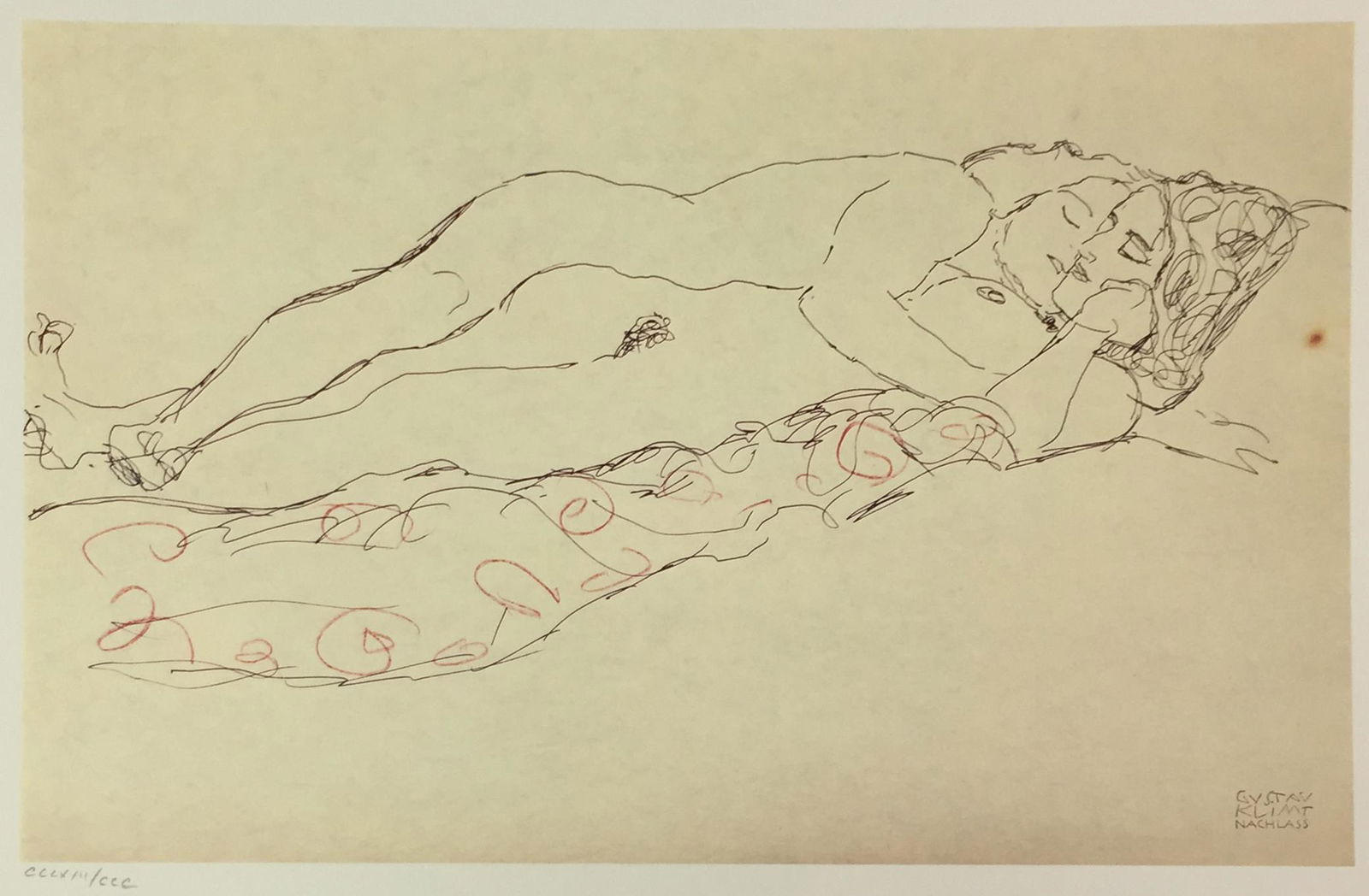 Gustav Klimt - Untitled Study (XVII) (1 of 1)