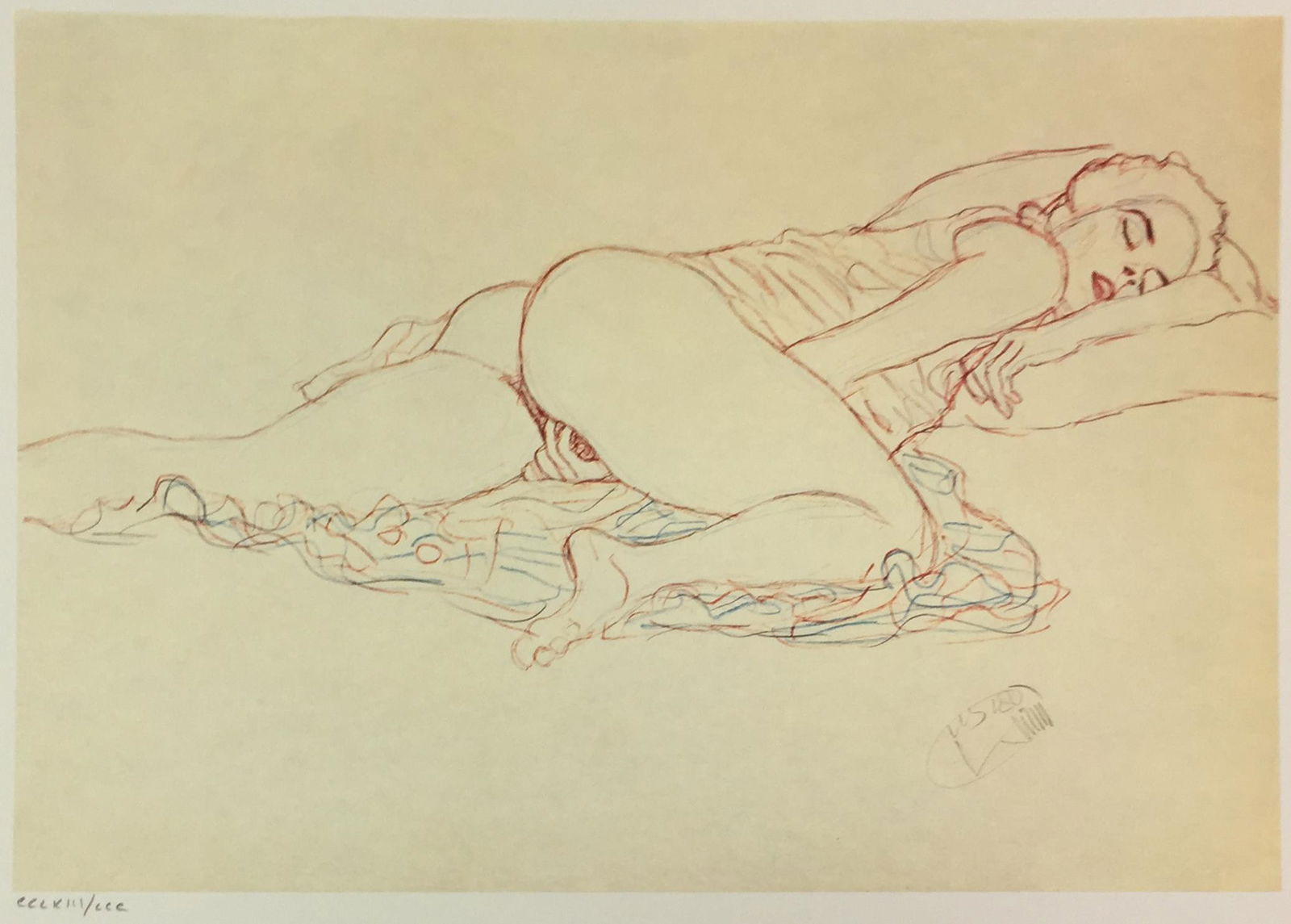 Gustav Klimt - Untitled Study (XIX) (1 of 1)
