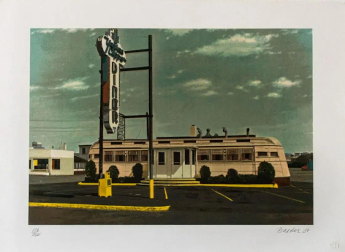 John Baeder - Yankee Clipper: Artist: John Baeder Title: Yankee Clipper Year: 1980 Dimensions: 22in. by 30in. Edition: From the Rare Limited Edition of 250 Medium: Screenprint in colors