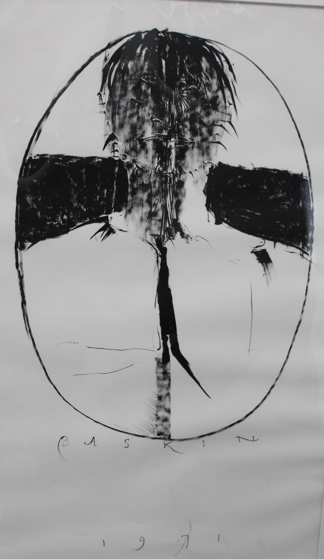 Leonard Baskin - Untitled (Self-Portrait) (1 of 1)