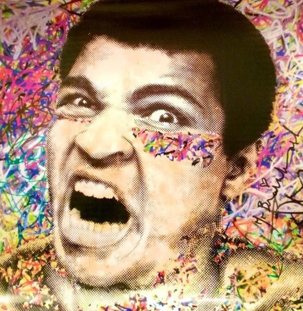 Mr. Brainwash - The Greatest: Artist: Mr. Brainwash Title: The Greatest Year: 2010 Dimensions: 24.125in. by 24.125in. Suite: Icons Medium: Offset Lithograph Signature Details: