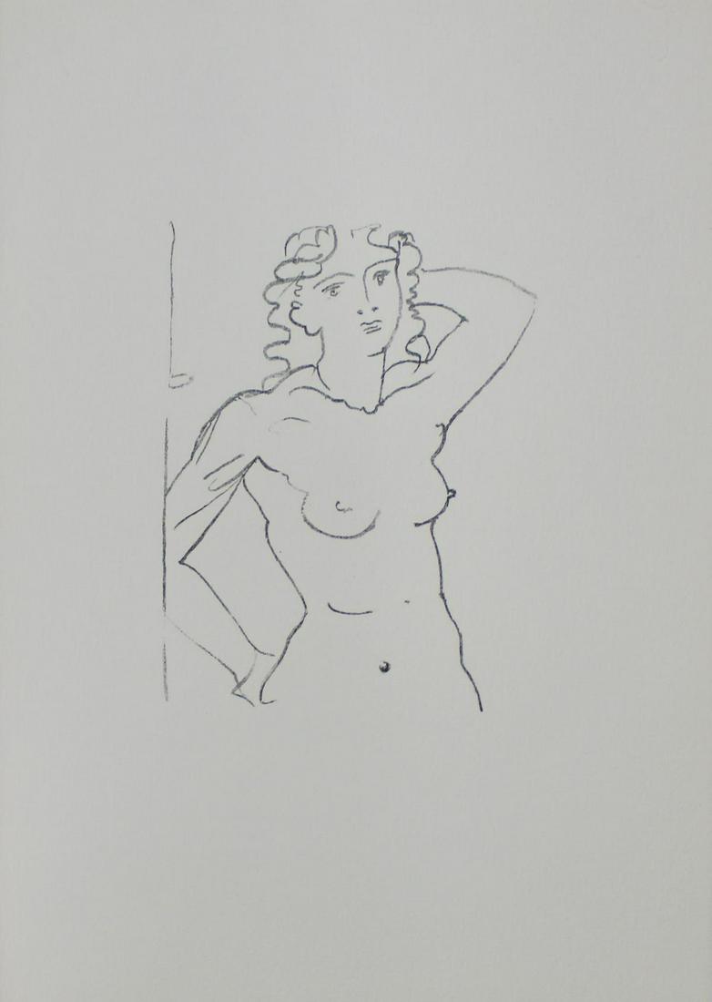 Andre Derain - "Buste de Femme (1950)" from Souvenirs: Artist: Andre Derain Title: "Buste de Femme (1950)" from Souvenirs de Portraits d'Artistes. Jacques