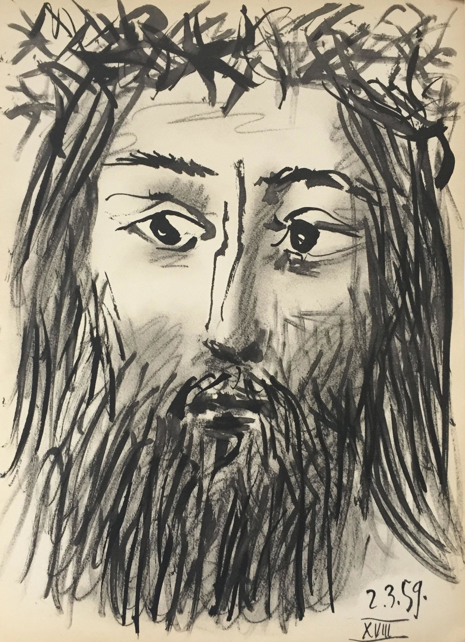 Pablo Picasso - Untitled (2.3.59) (1 of 1)