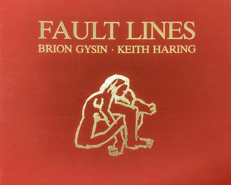 Keith Haring and Brion Gysin - Fault Lines Portfolio: Artist: Keith Haring and Brion Gysin Title: Fault Lines Portfolio Cover Year: 1986 Dimensions: 8.75in. by 11in. Edition: From the rare limited edition of 200 Publis
