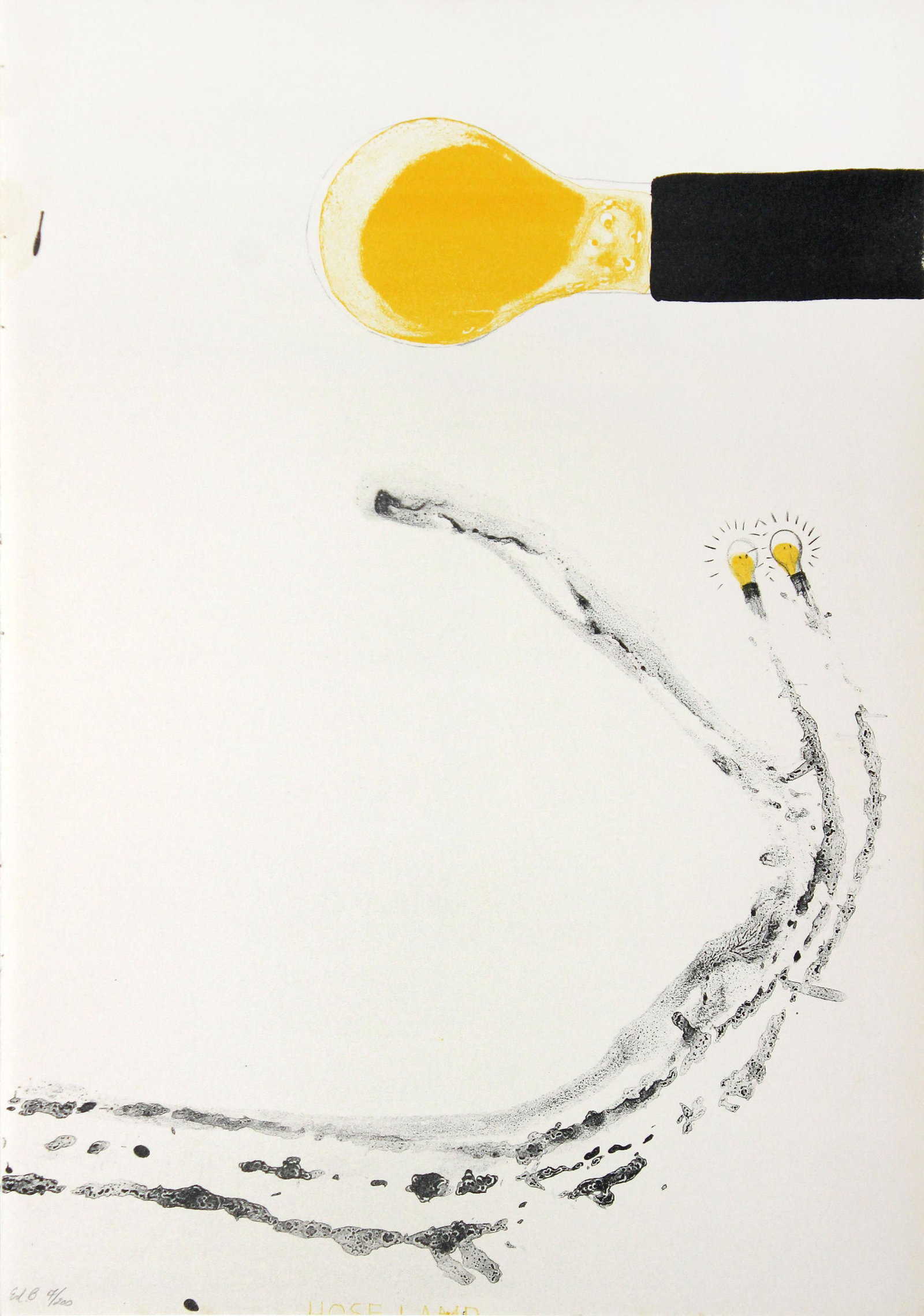 Jim Dine - Hose Lamp (1 of 2)