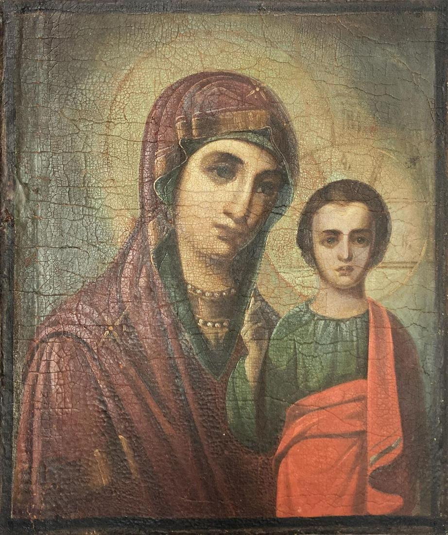 Unknown Artist - Russian icon of the Mother of God of (1 of 1)