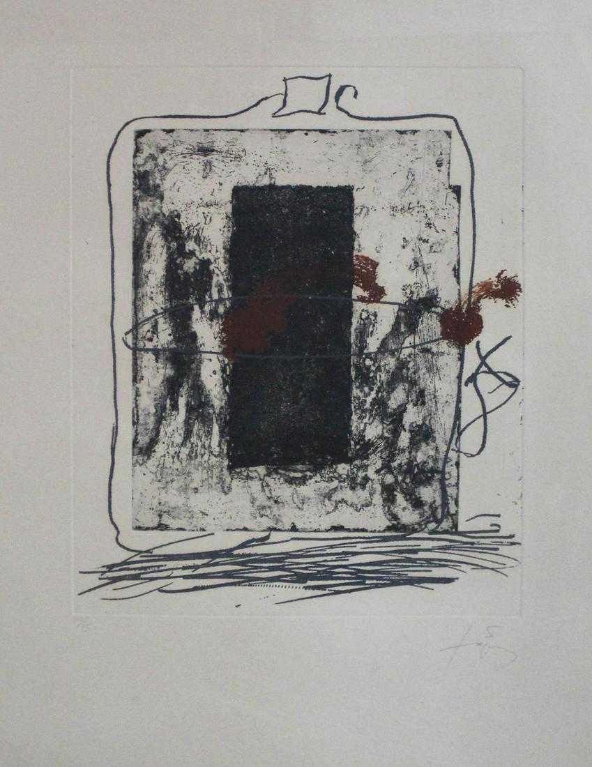 Antoni Tapies - Untitled Original Etching (1 of 1)