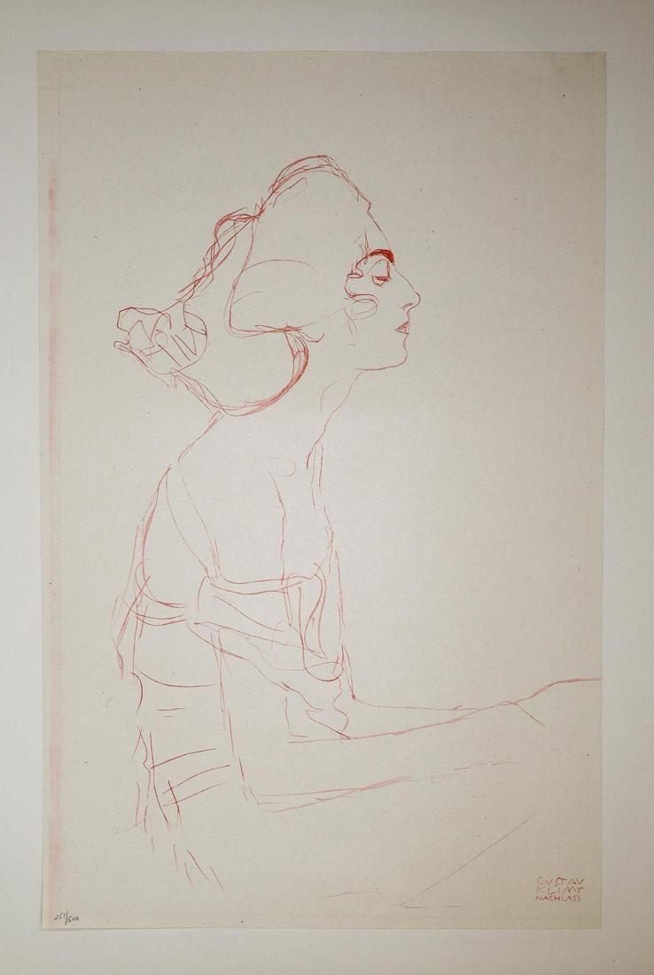 Gustav Klimt (After) - Untitled 1 (1 of 3)